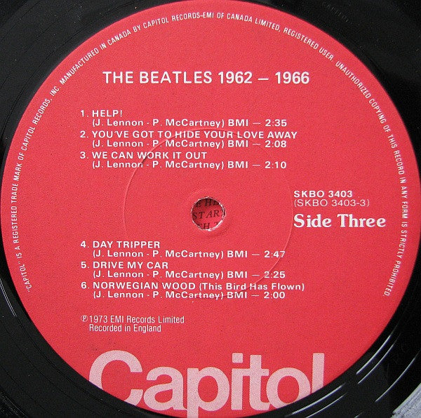 The Beatles - 1962-1966 Vinyl Record