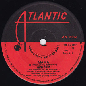 Genesis - Mama - 1983