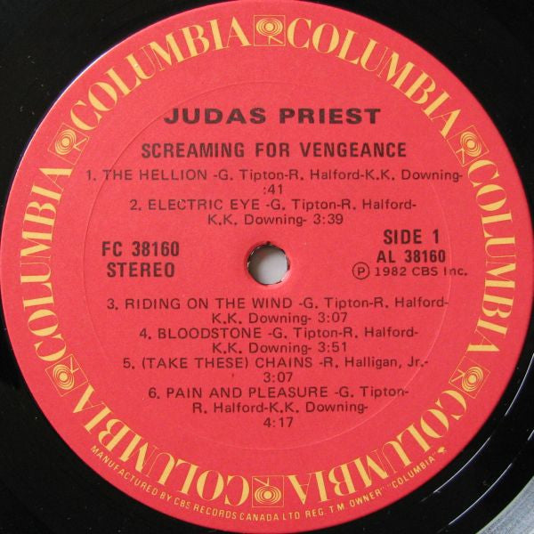 Judas Priest - Screaming For Vengeance