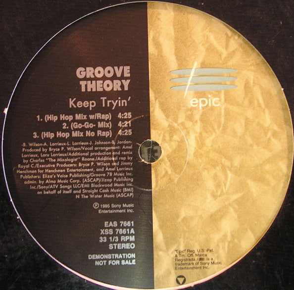Groove Theory - Keep Tryin' - 1996
