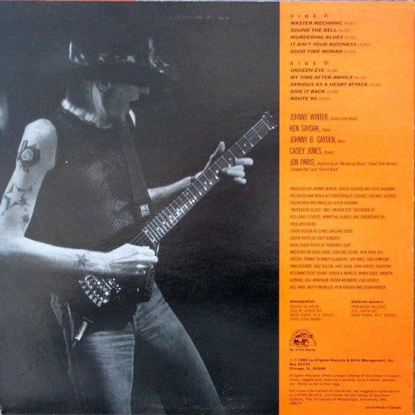 Johnny Winter - Serious Business - 1985