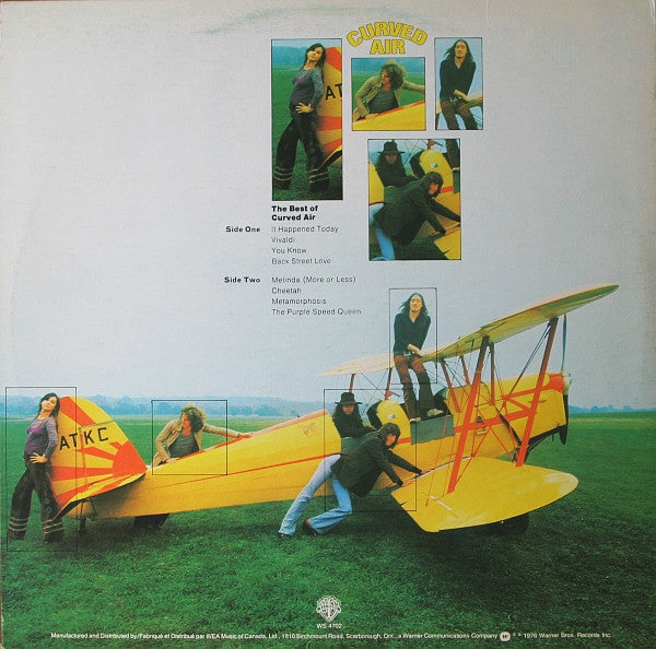 Curved Air - The Best Of Curved Air - 1976