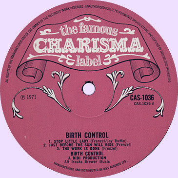 Birth Control - Birth Control
