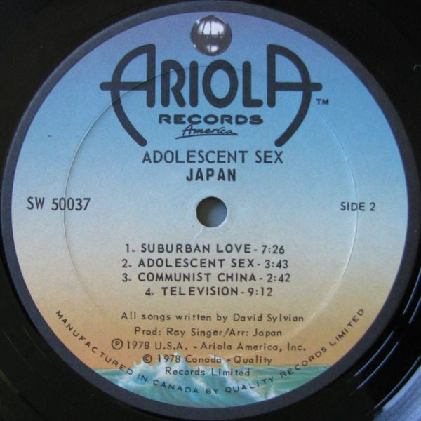 Japan - Adolescent Sex - 1979