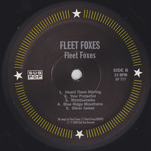 Fleet Foxes - Fleet Foxes - 2008