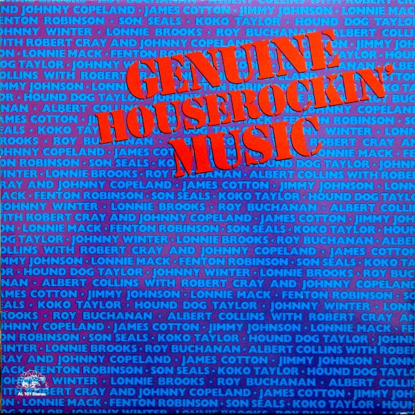 Various - Genuine Houserockin' Music - 1986