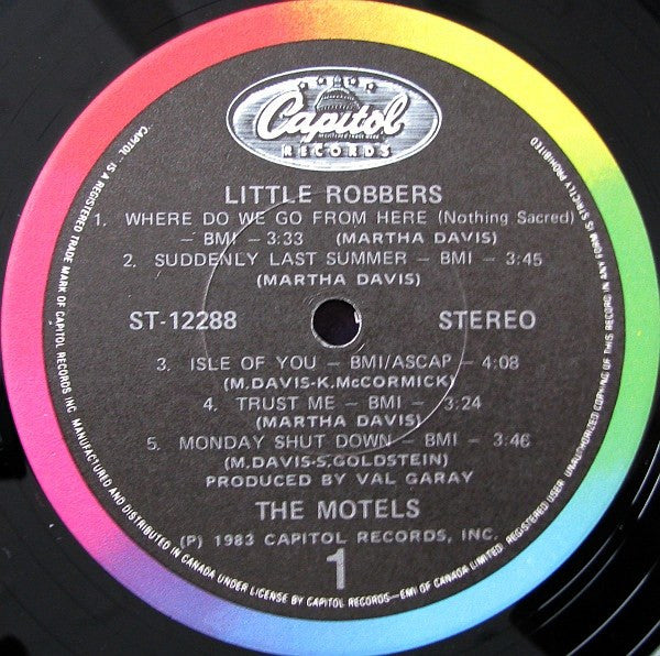 Motels, The - Little Robbers - 1983