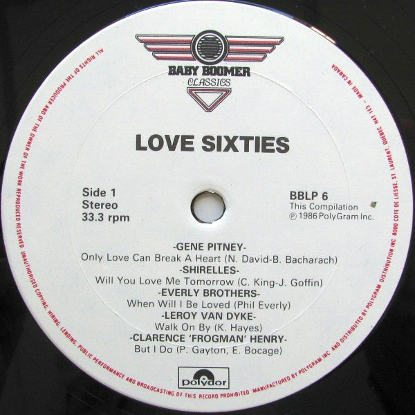 Various - Love Sixties