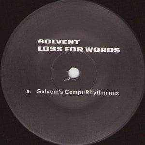 Solvent - Loss For Words - 2010