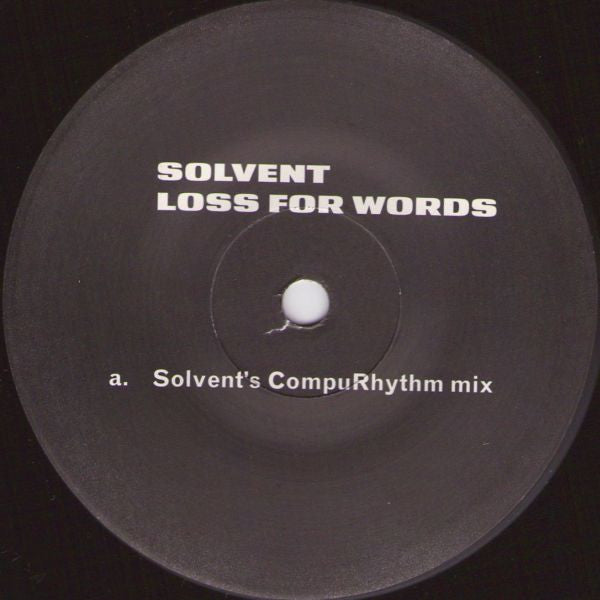 Solvent - Loss For Words - 2010