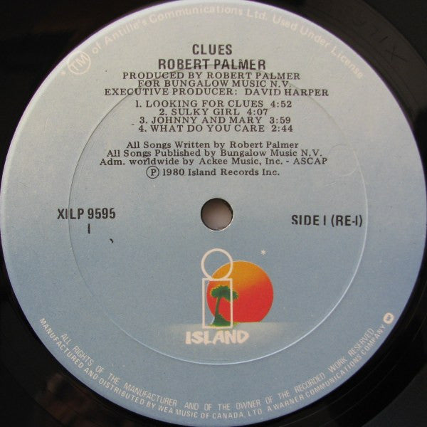 Robert Palmer - Clues