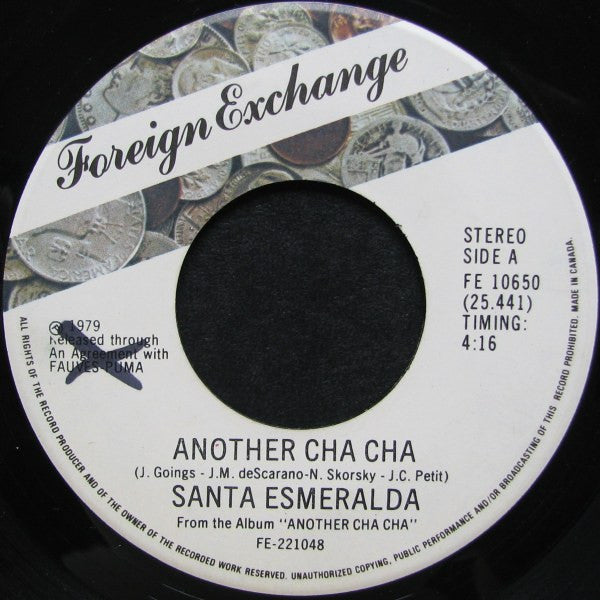 Santa Esmeralda - Another Cha Cha Vinyl Record