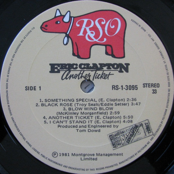 Eric Clapton - Another Ticket