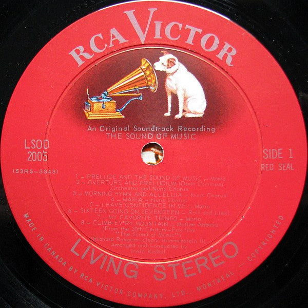Rodgers & Hammerstein - The Sound Of Music (An Original Soundtrack Recording) - 1965