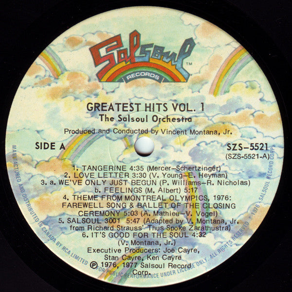 Salsoul Orchestra, The - Greatest Hits Vol. 1 - 1977