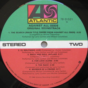 Various - Against All Odds (Music From The Original Motion Picture Soundtrack) - 1984