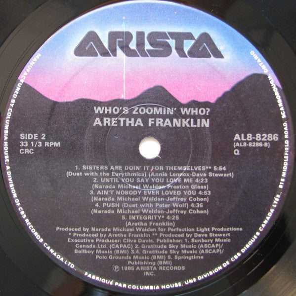 Aretha Franklin - Who's Zoomin' Who?