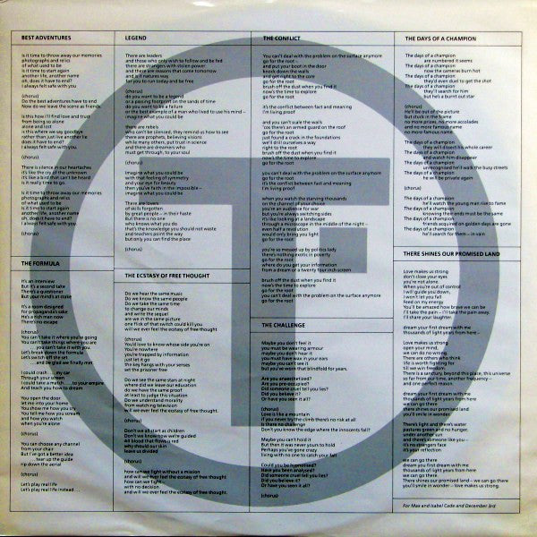 Thinkman - The Formula - 1986