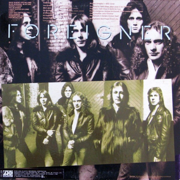 Foreigner - Double Vision - 1978