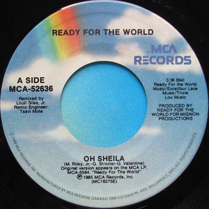 Ready For The World - Oh Sheila