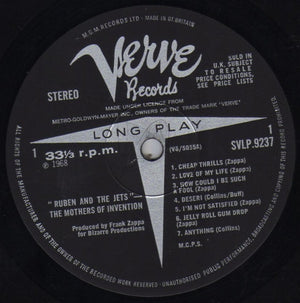 The Mothers - Cruising With Ruben & The Jets
