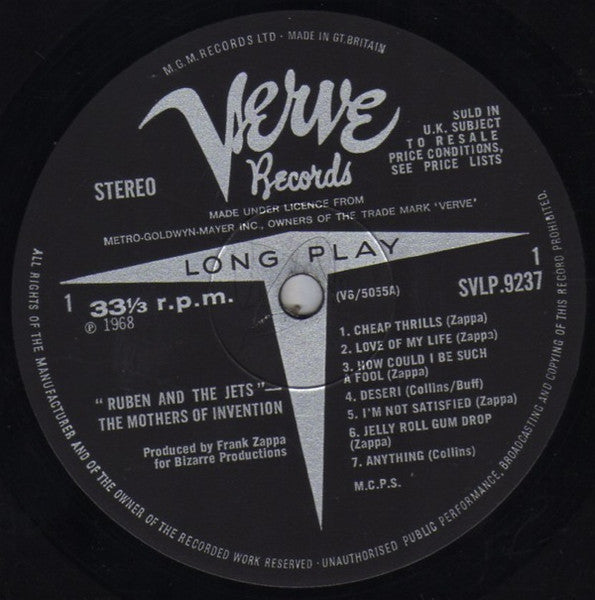 The Mothers - Cruising With Ruben & The Jets