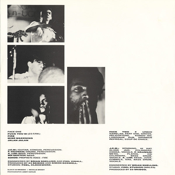 23 Skidoo - Urban Gamelan - 1984