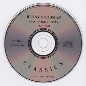 Benny Goodman And His Orchestra - 1937-1938 (CD) - 1996