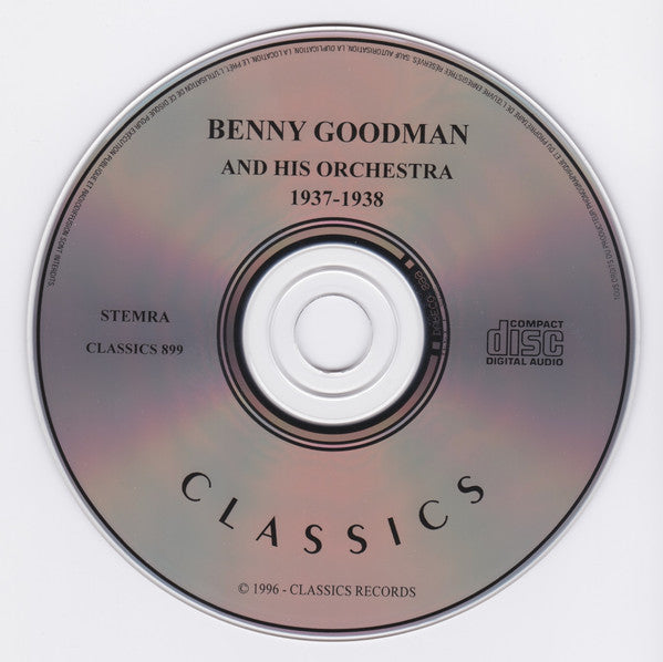 Benny Goodman And His Orchestra - 1937-1938 (CD) - 1996