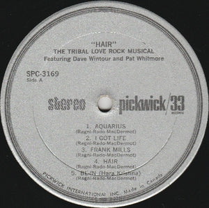 Various - The Music And Songs From Hair - 1969