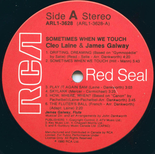Cleo Laine - Sometimes When We Touch