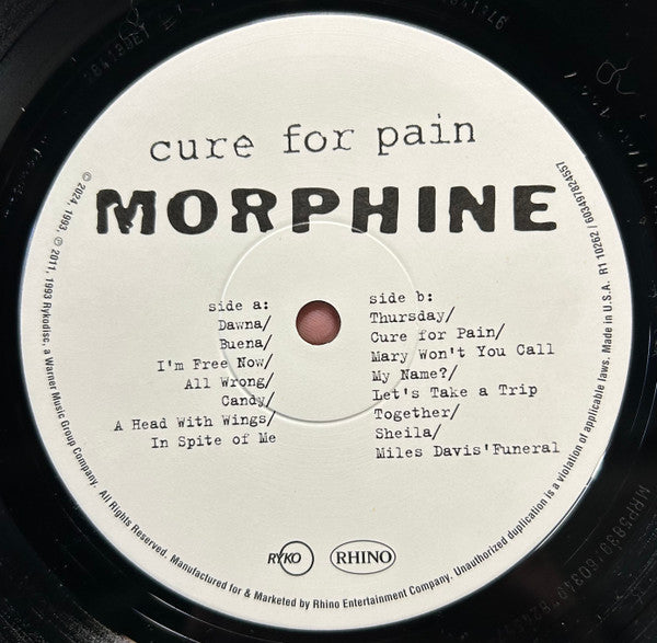 Morphine - Cure For Pain - 2024