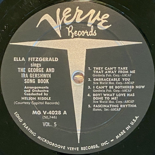 Ella Fitzgerald - Sings The George & Ira Gershwin Song Book Vol. 5