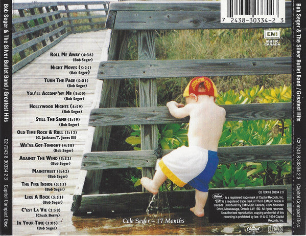 Bob Seger And The Silver Bullet Band - Greatest Hits (CD) - 1994