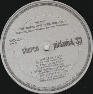 Various - The Music And Songs From Hair - 1969