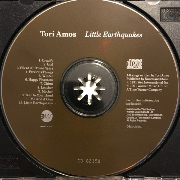 Tori Amos - Little Earthquakes (CD) - 1992
