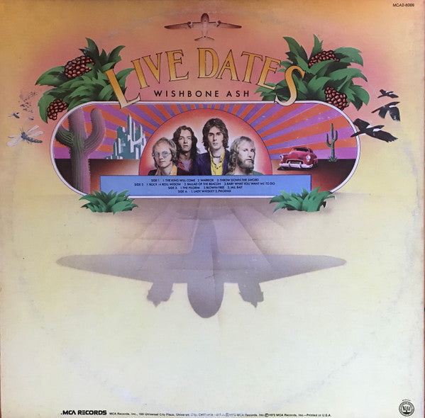 Wishbone Ash - Live Dates - 1973