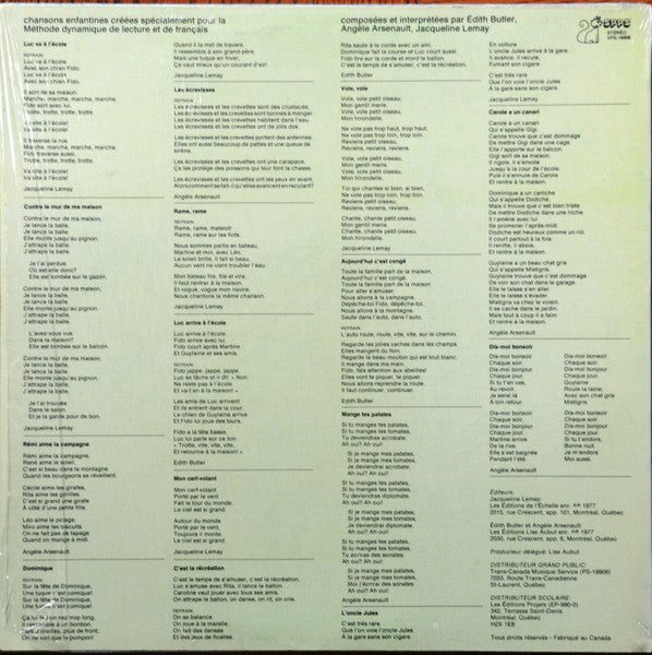 Jacqueline Lemay, Angèle Arsenault, Edith Butler - C'est La Récréation - 1977