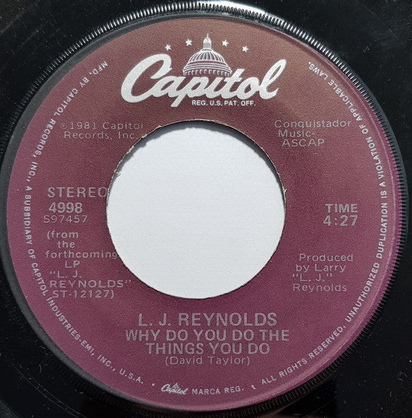 LJ Reynolds - Ain't No Woman Like My Baby