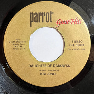 Tom Jones - Delilah / Daughter Of Darkness -
