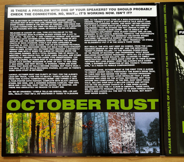 Type O Negative - October Rust - 2024