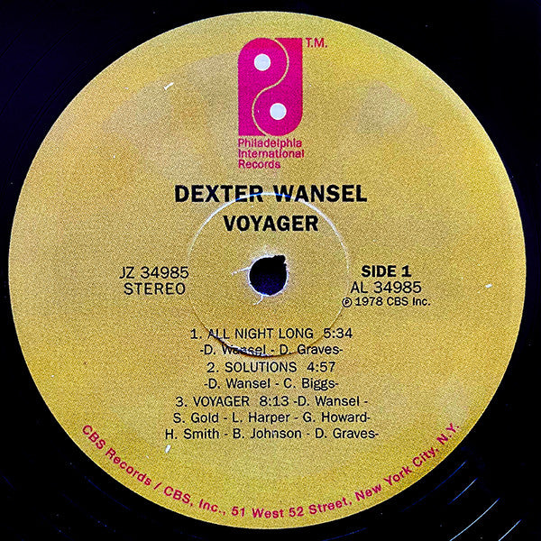 Dexter Wansel - Voyager - 2018