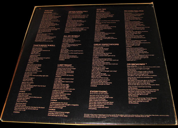 Eric Carmen - Eric Carmen -