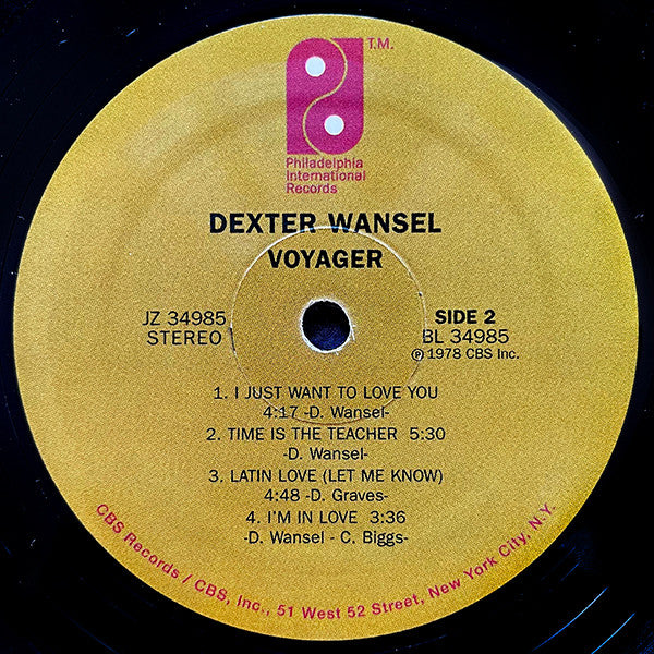 Dexter Wansel - Voyager - 2018