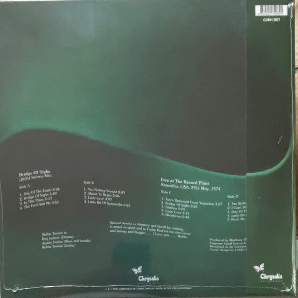 Robin Trower - Bridge Of Sighs (50th Anniversary Edition) - 2024