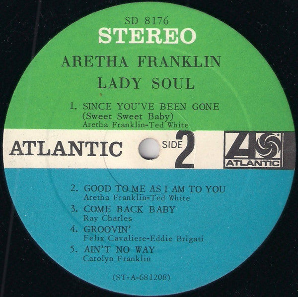 Aretha Franklin - Lady Soul Vinyl Record