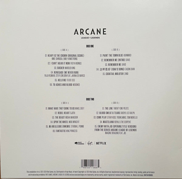 Various - Arcane League of Legends - Season Two Soundtrack