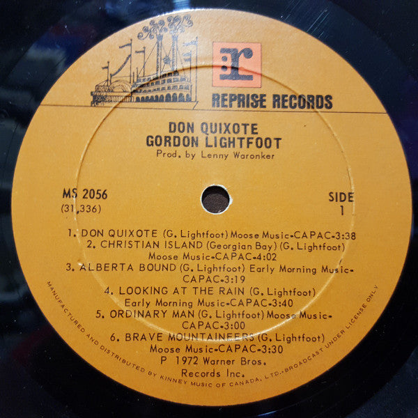 Gordon Lightfoot - Don Quixote -