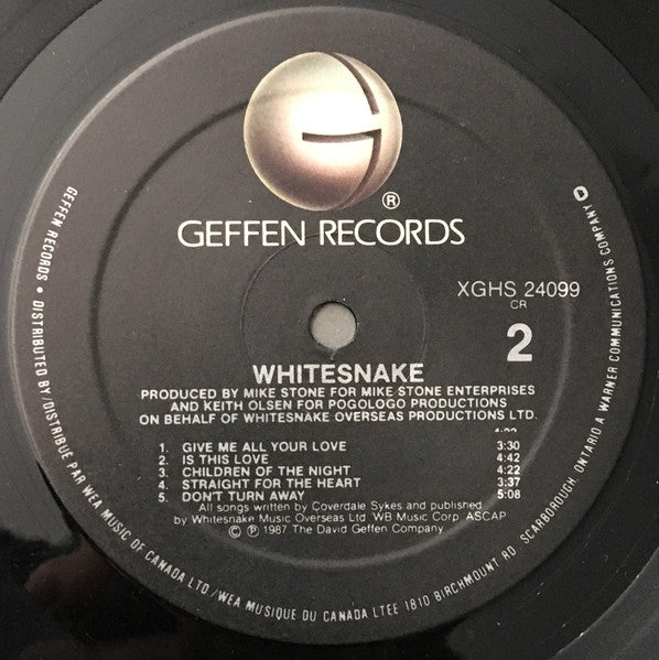 Whitesnake - Whitesnake - 1987