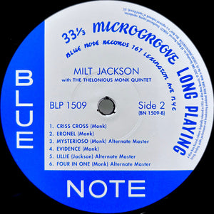 Milt Jackson With John Lewis (2), Percy Heath, Kenny Clarke, Lou Donaldson And Thelonious Monk Quintet, The - Milt Jackson With John Lewis, Percy Heath, Kenny Clarke, Lou Donaldson And The Thelonious Monk Quintet - 2022